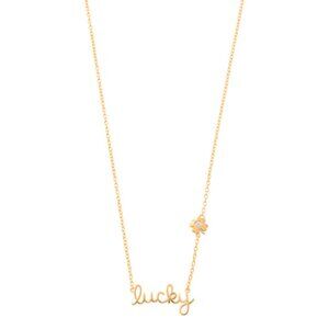 SYDNEY EVAN Sterling Silver Lucky Clover Necklace